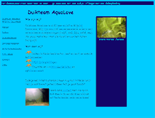 Tablet Screenshot of duikteam-aqualove.nl